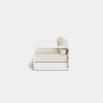 Hayman 3-Seat Sofa, Aluminum White/ Siesta Ivory