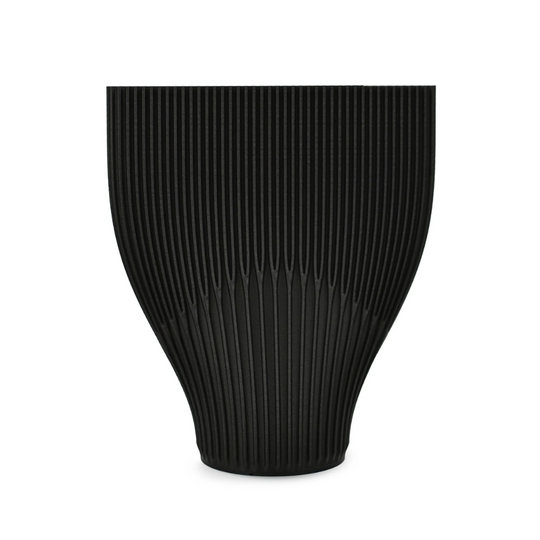Fluke Vase, Black