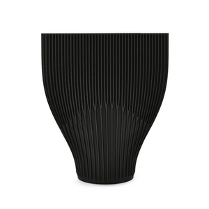 Fluke Vase, Black