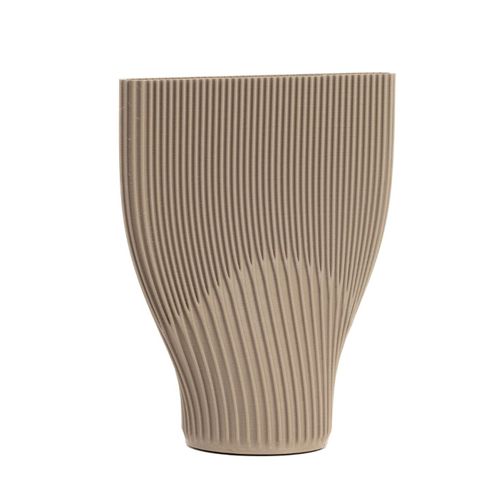 Fluke Vase, Aged Cedar