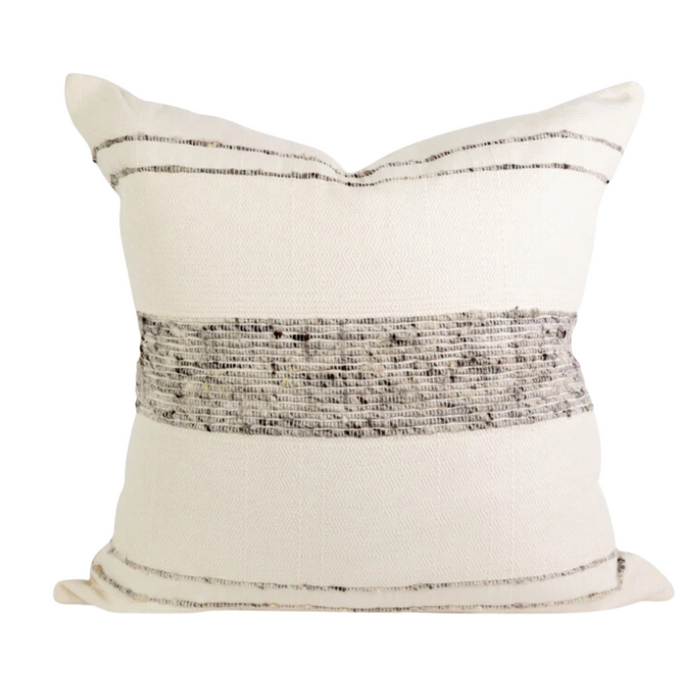 Bogota - Ivory With Grey,  20" x 20"