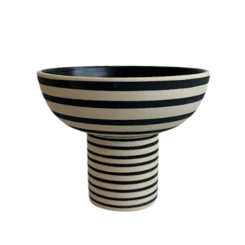 Mono Striped Vase
