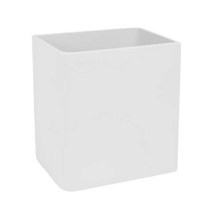 Lacca Waste Basket - White