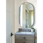 Oval Mirror 24" x 42" - 3 colors