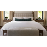 Calvin Upholstered Panel Bed, King & Queen