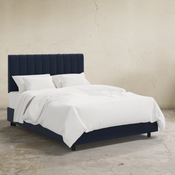 Wesley Queen Bed, Velvet Ink