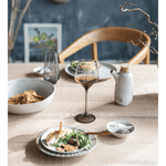 Stoneware Serving Bowl with Reactive Glaze, Cream