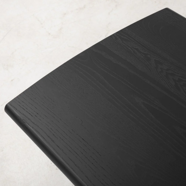 Crest 60" Coffee Table, Black