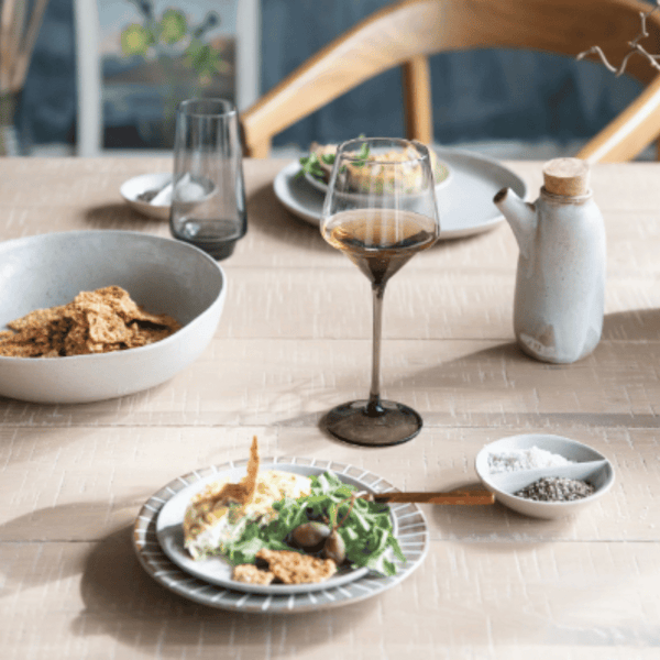 Wine Glass, Smoke Gray