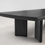 Crest 60" Coffee Table, Black