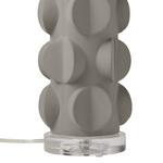 Dale Table Lamp, Light Gray