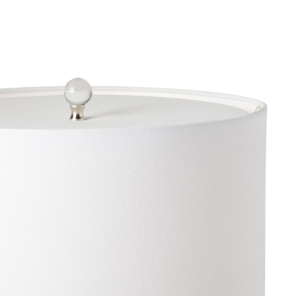 Dale Table Lamp, Light Gray