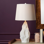 Paxton Table Lamp, Matte White