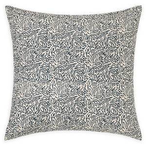 Amalfi Indian Teal Linen Cushion, 20" x 20"