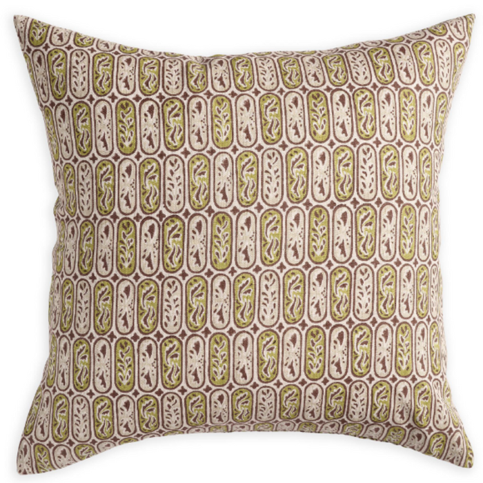 Carezza Shell Linen Cushion, 20" x 20"