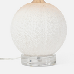 Ulyssa Table Lamp, Matte White Ceramic, 10" X 18"
