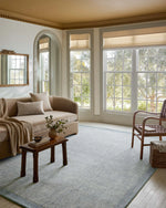 Henley - 01 Ivory/Blue, Magnolia Home By Joanna Gaines × Loloi