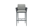 Hug Anthracite Max Rope Barstool, Grey