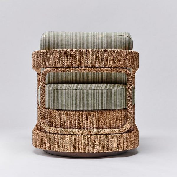 Harbour Lounge Chair, Natural Sage Performance Fabric