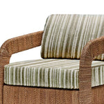 Harbour Lounge Chair, Natural Sage Performance Fabric