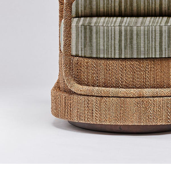 Harbour Lounge Chair, Natural Sage Performance Fabric