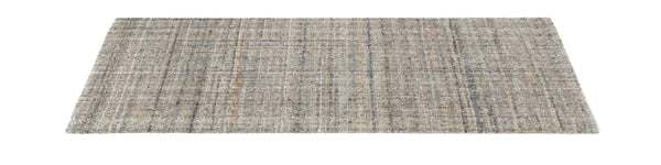 Harris Hand Micro Hooked Wool Rug, Blue/Brown
