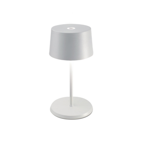 Olivia Mini Table Lamp, White
