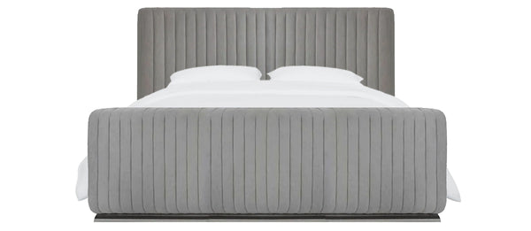 Hylan Bed - Polished Steel, King