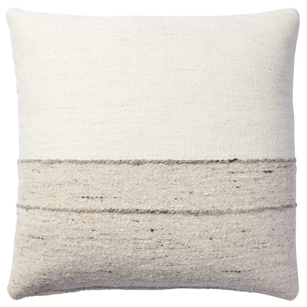 Idyllwild Pillow - Natural, 24" x 24"