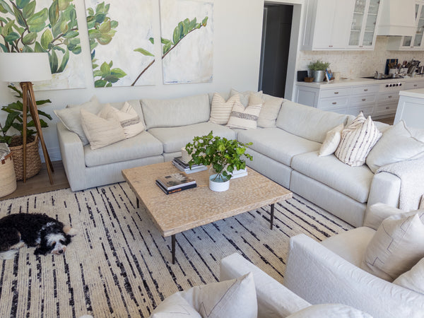 Gregory Sectional, 176" x 132", (can be LAF or RAF), Cintoia Performance Fabric