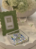 Green Wicker Weave Photo Frame, 2 Sizes, Sold Separately