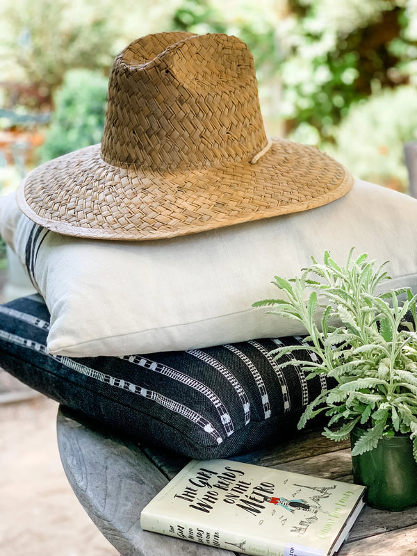 Charcoal Indoor/Outdoor Belmont Dark Pillow 22" X 22"