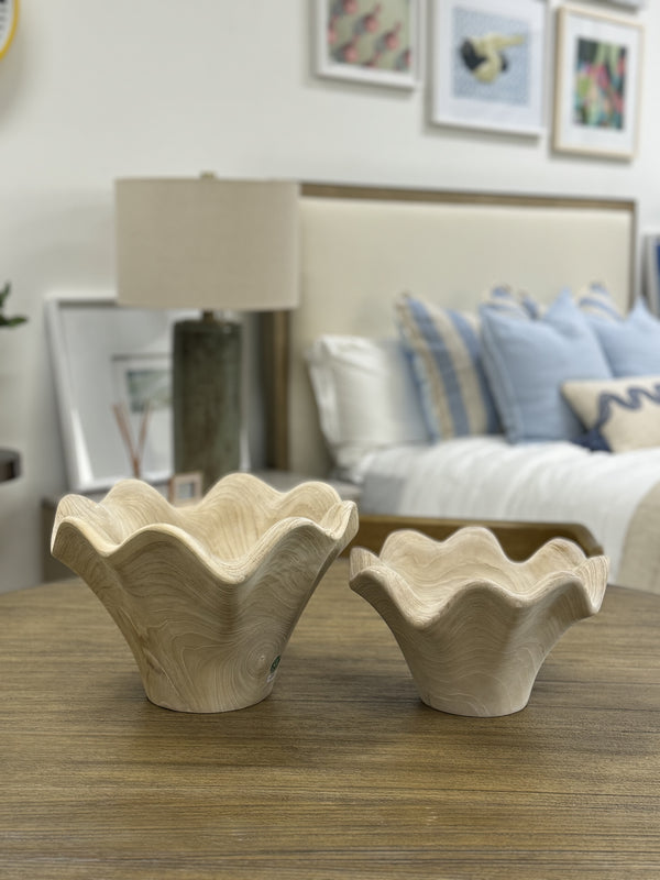 Nika Bowl, Teak - 2 Sizes