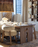 Cadiz 120" Dining Table, Walnut