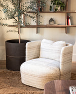 Hudson Swivel Club Chair, Adena Mineral