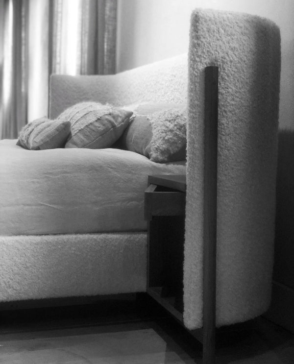 Sullivan King Bed, Natural