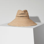 Harlow Raffia Straw Natural Hat