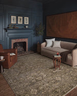 Junie JUE-06 MH Lagoon / Natural, Magnolia Home by Joanna Gaines × Loloi