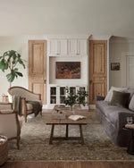 Junie JUE-06 MH Lagoon / Natural, Magnolia Home by Joanna Gaines × Loloi