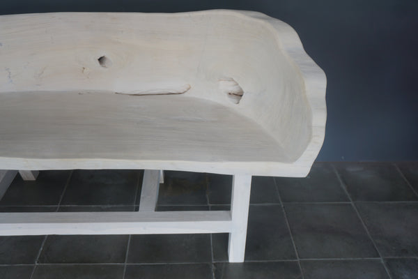 Ananta Bench - III, Weathered Teak, 59"W