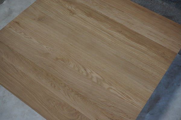 Solid Oak Large Coffee Table, 40"W X 40"D