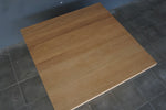 Solid Oak Large Coffee Table, 40"W X 40"D