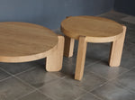 Solid Oak Medium Side Table, 25"