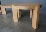 Solid Oak Nesting Coffee Tables