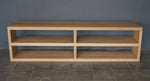 Solid Oak Sofa Console Table, 84"W x 14"D x 23"H