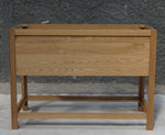 Solid Oak Bathroom Vanity, 48"W x 22"D x 34.5"H