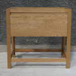 Solid Oak Bathroom Vanity, 36"W x 22"D x 34.5"H