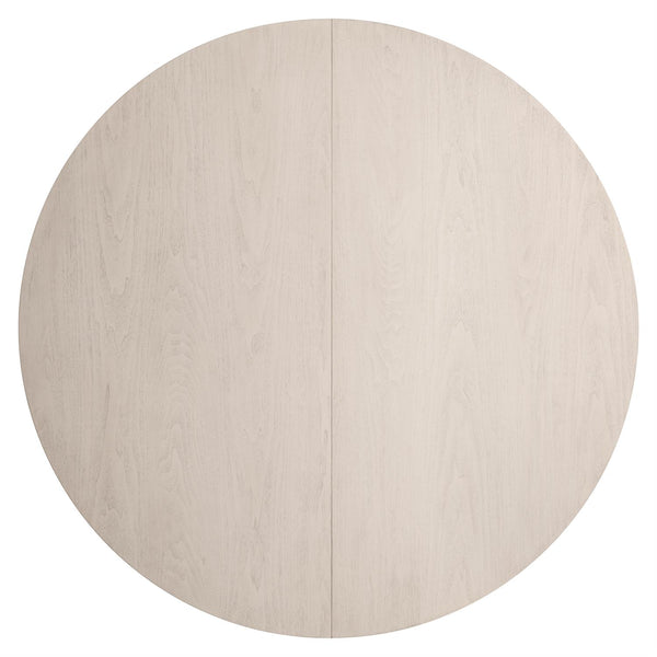 Sereno Extendable Dining Table, 60" Round extends to an 80" Oval