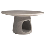 Sereno Extendable Dining Table, 60" Round extends to an 80" Oval