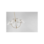 Kinsley Large Two-Tier Chandelier - Soft Brass, 43.25"Dia